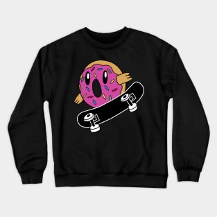 Donut Skater Crewneck Sweatshirt